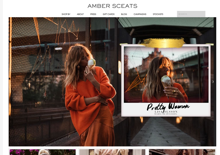 澳大利亚时尚前卫设计师珠宝在线：Amber Sceats